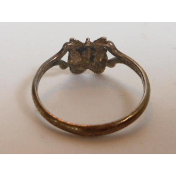 Shube Sterling Silver Butterfly Ring Size 5.5 - Picture 5 of 5